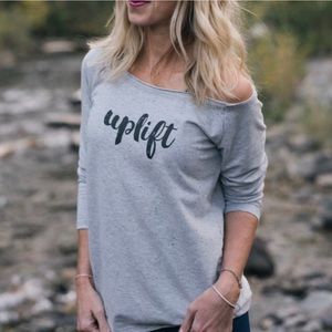 Zyia Uplift Off-the-shoulder Sweater size L